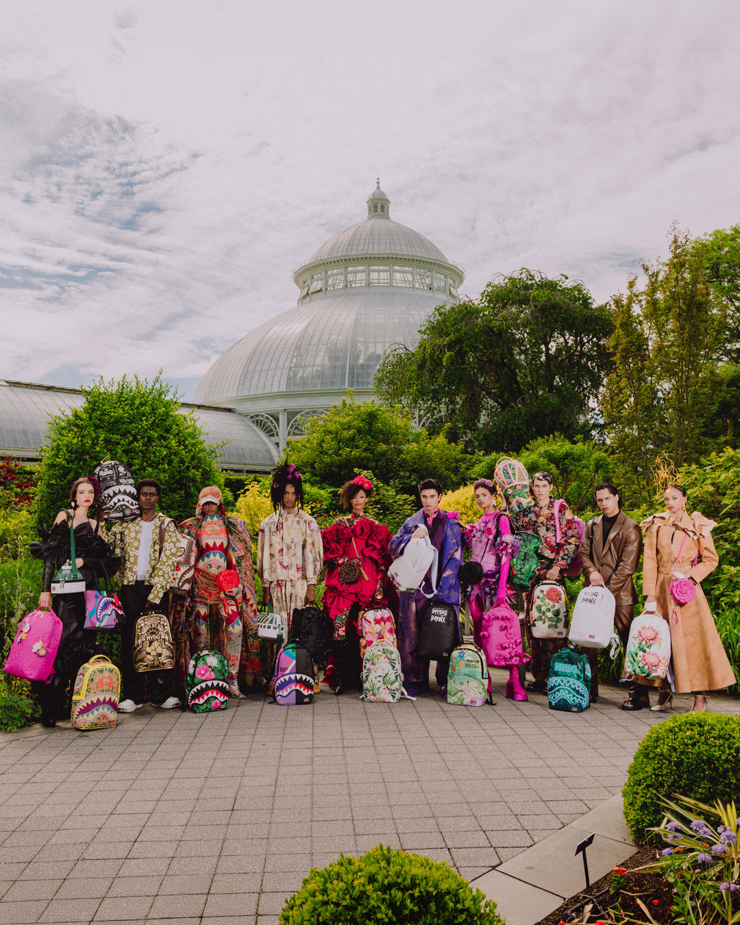 NEW YORK BOTANICAL GARDEN COLLAB - BOTANICAL ARCHIVES BACKPACK