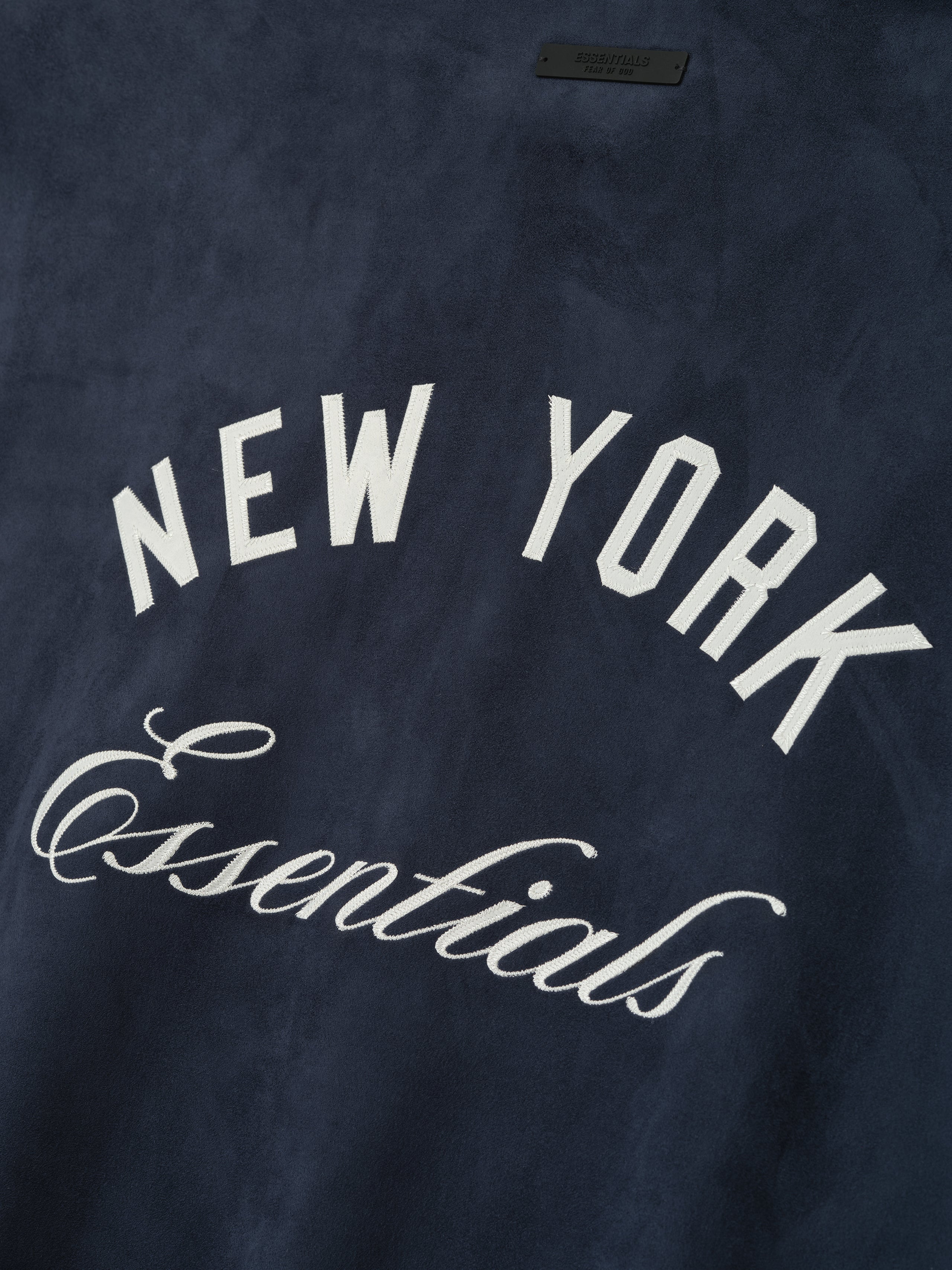 Yankees Suede Fleece Modern Half Zip